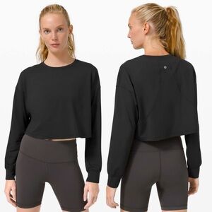 Lululemon Muscle Love Long Sleeve in Black - M